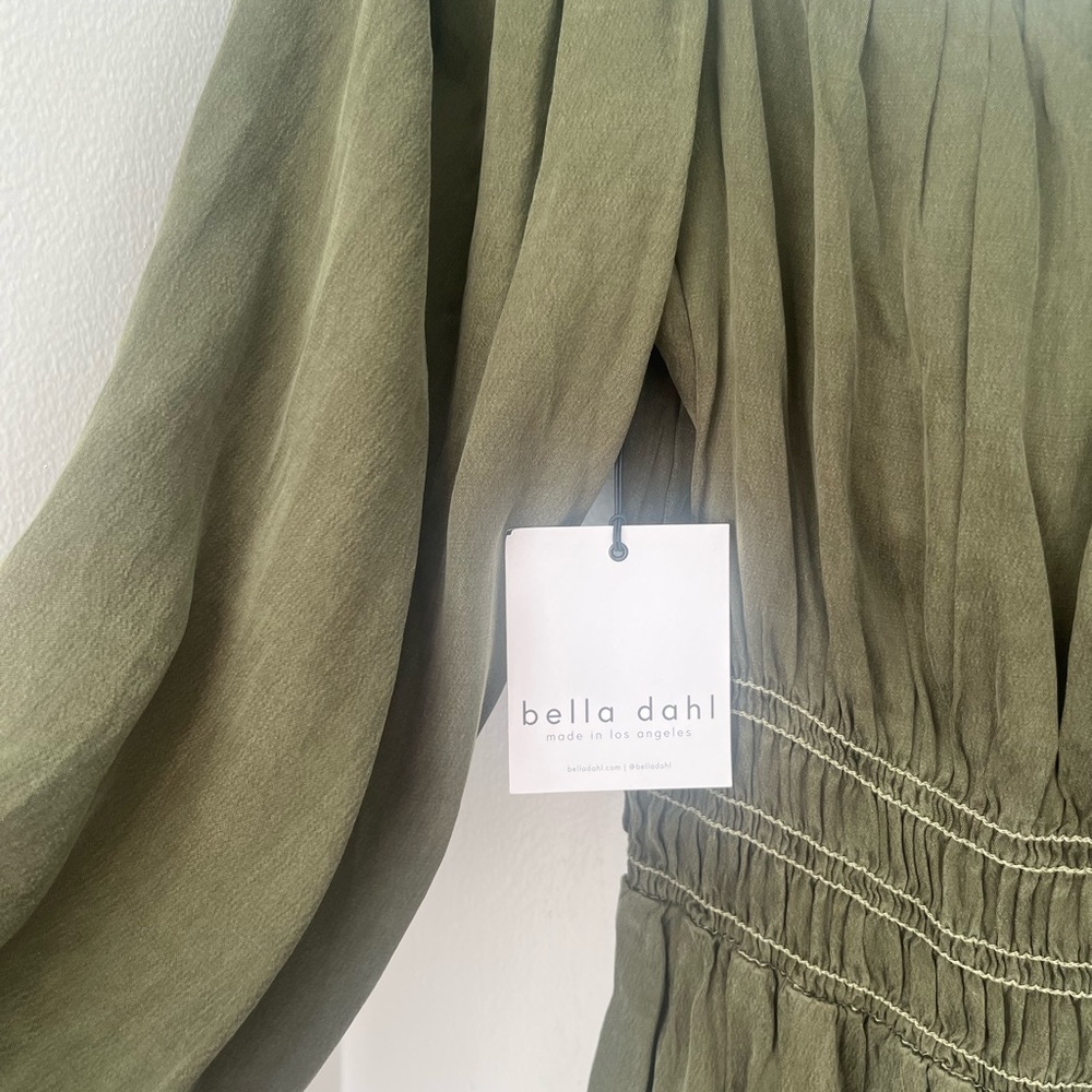 Long green Bella Dahl dress never worn